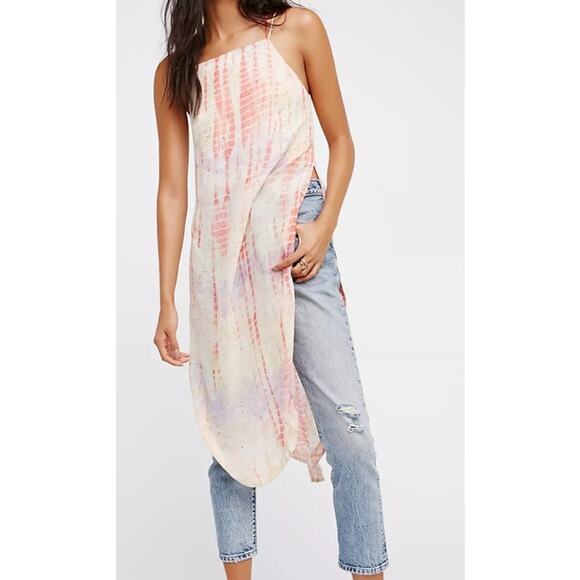 Free People Remember When Maxi Top Boho Size M - Picture 1 of 14